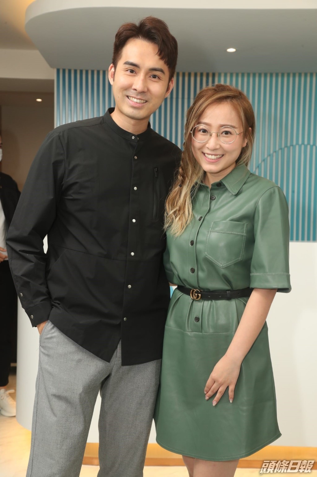 二人計劃明年結婚，黃美棋（右）希望可在海外舉行婚禮。